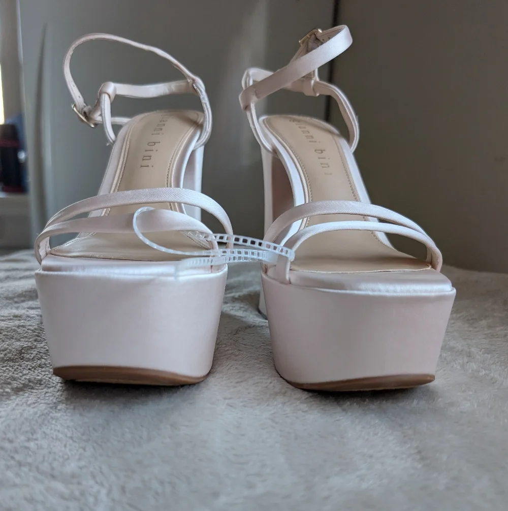 Gianni Bini block-heel platform dress sandals Size 9.5